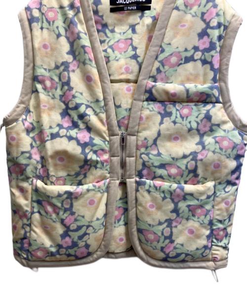 jacquemus（ジャックムス）jacquemus (ジャックムス) 中綿ベスト　LE GILET PINO マルチカラー サイズ:46の古着・服飾アイテム