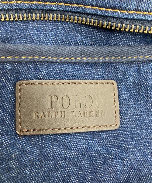 POLO RALPH LAUREN（ポロ・ラルフローレン）POLO RALPH LAUREN (ポロ・ラルフローレン) トートバッグ インディゴの古着・服飾アイテム