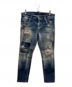 DSQUARED2ディースクエアード）の古着「skarter jeans」｜インディゴ