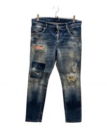 DSQUARED2（ディースクエアード）の古着「skarter jeans」｜インディゴ