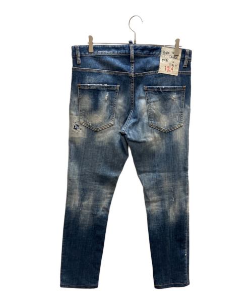 DSQUARED2（ディースクエアード）DSQUARED2 (ディースクエアード) skarter jeans インディゴ サイズ:48の古着・服飾アイテム