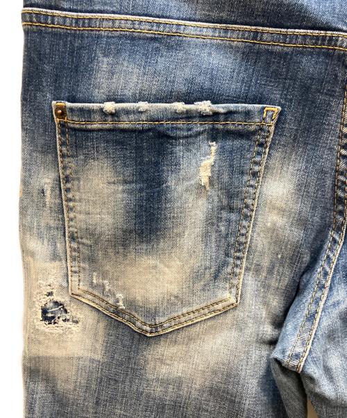 DSQUARED2（ディースクエアード）DSQUARED2 (ディースクエアード) skarter jeans インディゴ サイズ:48の古着・服飾アイテム