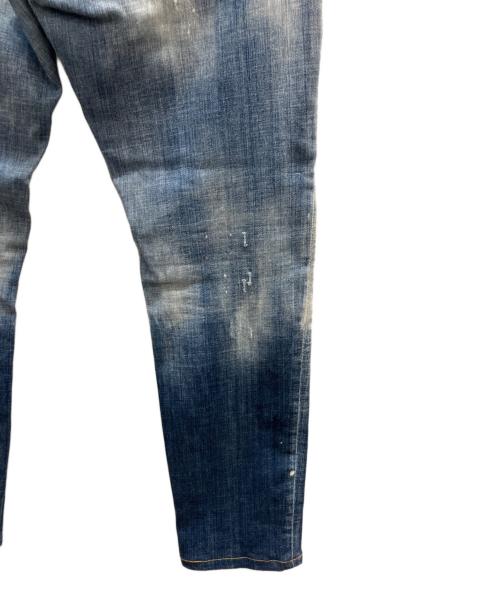 DSQUARED2（ディースクエアード）DSQUARED2 (ディースクエアード) skarter jeans インディゴ サイズ:48の古着・服飾アイテム