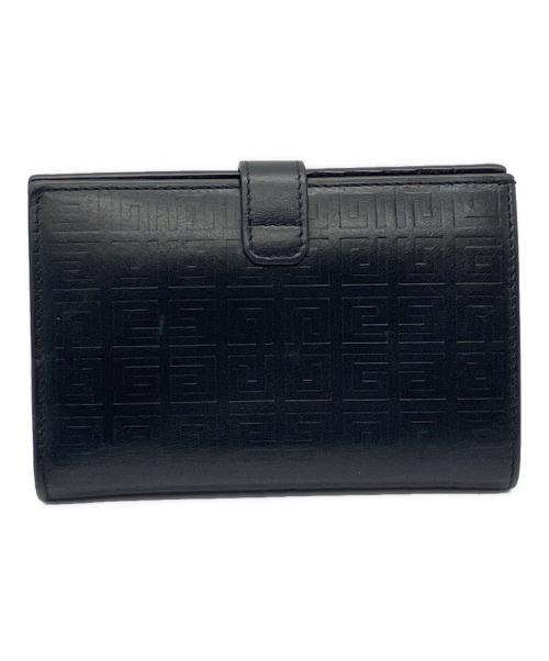 GIVENCHY（ジバンシィ）GIVENCHY (ジバンシィ) G-CUT MEDIUM WALLET2つ折り財布 ブラックの古着・服飾アイテム