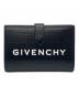 GIVENCHY（ジバンシィ）の古着「G-CUT MEDIUM WALLET2つ折り財布」｜ブラック