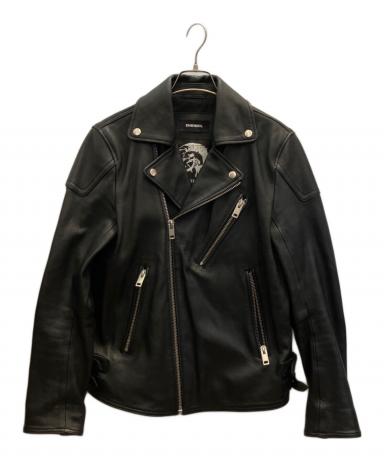 中古・古着通販】DIESEL (ディーゼル) KRAMPIS ラムレザージャケット 中古・古着通販】DIESEL (ディーゼル) KRAMPIS ラムレザージャケット