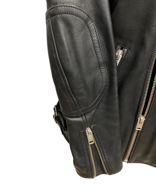 DIESEL（ディーゼル）DIESEL (ディーゼル) KRAMPIS ラムレザージャケット ブラック サイズ:Ｓの古着・服飾アイテム