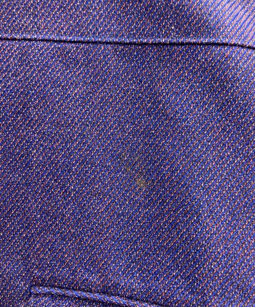 NAMACHEKO（ナマチェコ）NAMACHEKO (ナマチェコ) TAILORED BIKER JACKET パープル サイズ:Ｓの古着・服飾アイテム