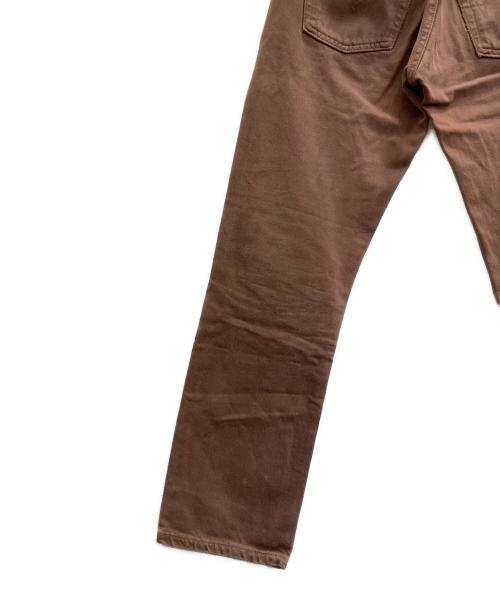 LEVI'S（リーバイス）LEVI'S (リーバイス) カラーデニム ブラウン サイズ:W27×L28の古着・服飾アイテム