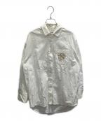 SEVEN TEN by MIHO KAWAHITOセブン テン バイ ミホ カワヒト）の古着「長袖シャツ」｜ホワイト