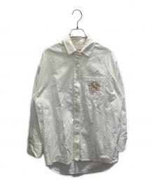 SEVEN TEN by MIHO KAWAHITO（セブン テン バイ ミホ カワヒト）の古着「長袖シャツ」｜ホワイト