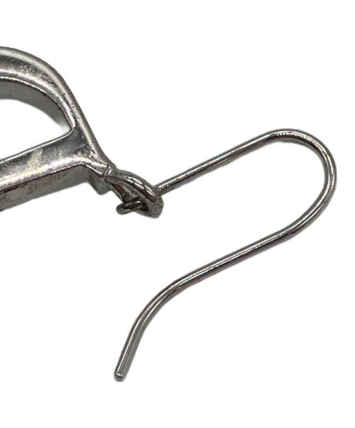 Christian Dior（クリスチャン ディオール）Christian Dior (クリスチャン ディオール) トロッターロゴ 星型ピアス シルバーカラーの古着・服飾アイテム