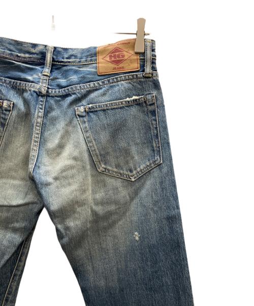 Hysteric Glamour（ヒステリックグラマー）Hysteric Glamour (ヒステリックグラマー) スタッズデニムパンツ インディゴ サイズ:不明の古着・服飾アイテム