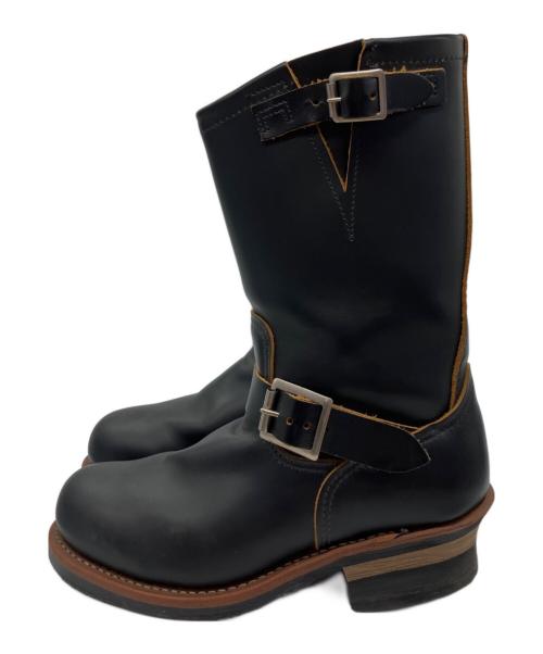 RED WING（レッドウィング）RED WING (レッドウィング) エンジニアブーツ ブラック サイズ:25.5cm　Dワイズの古着・服飾アイテム