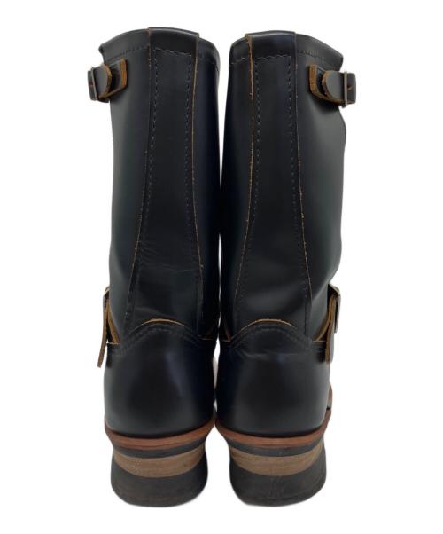 RED WING（レッドウィング）RED WING (レッドウィング) エンジニアブーツ ブラック サイズ:25.5cm　Dワイズの古着・服飾アイテム