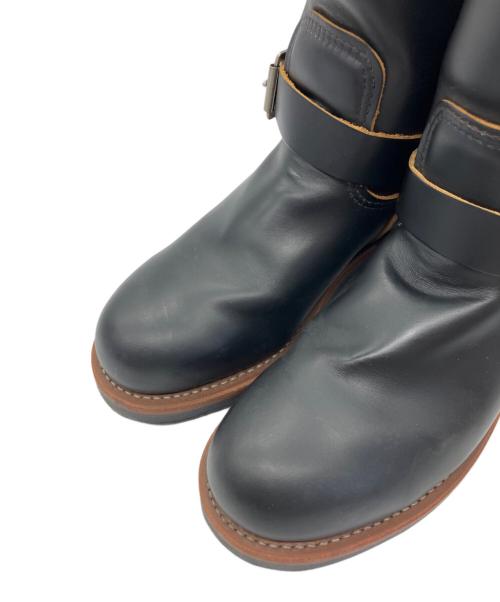 RED WING（レッドウィング）RED WING (レッドウィング) エンジニアブーツ ブラック サイズ:25.5cm　Dワイズの古着・服飾アイテム