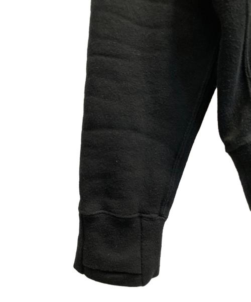 nonnative（ノンネイティブ）nonnative (ノンネイティブ) ドゥエラー フルジップ フーディ コットン スウェット ブラック サイズ:2の古着・服飾アイテム