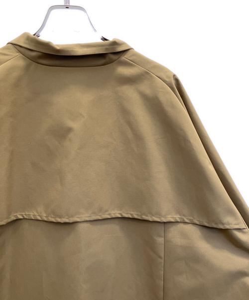 JULY NINE（ジュライナイン）JULY NINE (ジュライナイン) スタンドカラーロングコート カーキ サイズ:フリーの古着・服飾アイテム