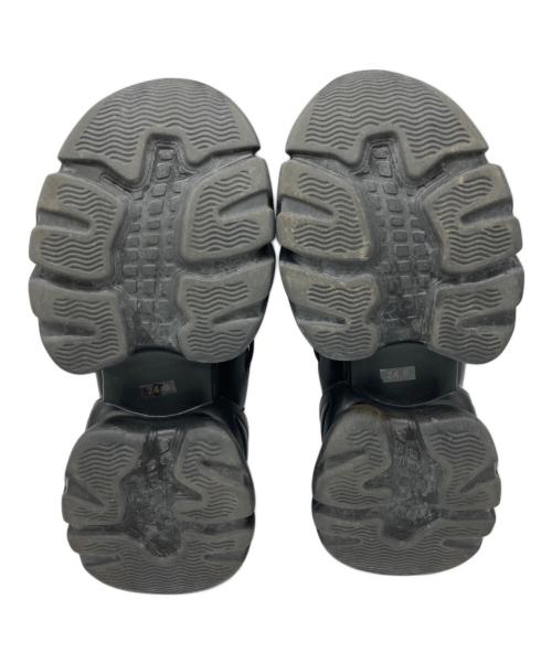 MARY QUANT（マリークヮント）MARY QUANT (マリークヮント) PUBLUX (パブリュクス) バレエスニーカー ブラック サイズ:SIZE 24cmの古着・服飾アイテム