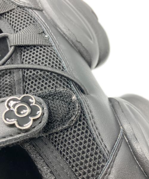 MARY QUANT（マリークヮント）MARY QUANT (マリークヮント) PUBLUX (パブリュクス) バレエスニーカー ブラック サイズ:SIZE 24cmの古着・服飾アイテム