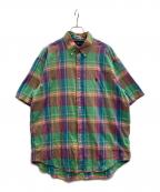 RALPH LAURENラルフローレン）の古着「半袖シャツ　BLAKE」｜マルチカラー