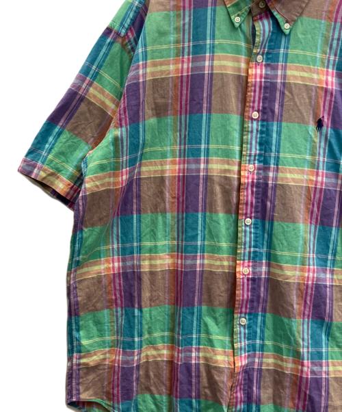 RALPH LAUREN（ラルフローレン）RALPH LAUREN (ラルフローレン) 半袖シャツ　BLAKE マルチカラー サイズ:Ｌの古着・服飾アイテム