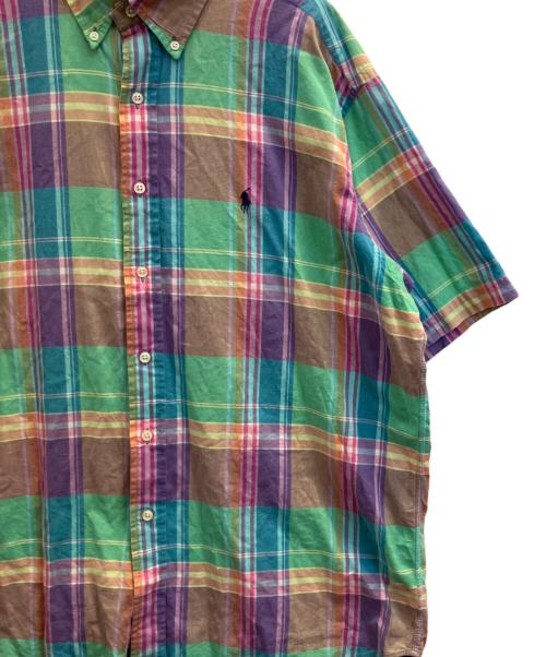 RALPH LAUREN（ラルフローレン）RALPH LAUREN (ラルフローレン) 半袖シャツ　BLAKE マルチカラー サイズ:Ｌの古着・服飾アイテム