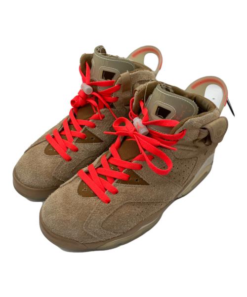 NIKE（ナイキ）NIKE (ナイキ) Travis Scott (トラヴィススコット) エアジョーダン6 ブラウン サイズ:SIZE 26.5cmの古着・服飾アイテム