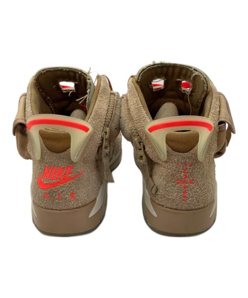 NIKE（ナイキ）NIKE (ナイキ) Travis Scott (トラヴィススコット) エアジョーダン6 ブラウン サイズ:SIZE 26.5cmの古着・服飾アイテム