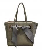 A.D.M.J.エーディーエムジェイ）の古着「コンクルージョンリボントートバッグ」｜グレー