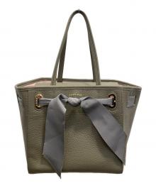 A.D.M.J.（エーディーエムジェイ）の古着「コンクルージョンリボントートバッグ」｜グレー