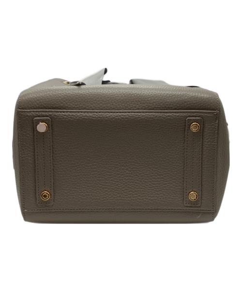 A.D.M.J.（エーディーエムジェイ）A.D.M.J. (エーディーエムジェイ) コンクルージョンリボントートバッグ グレーの古着・服飾アイテム