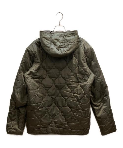 ALPHA INDUSTRIES（アルファインダストリーズ）ALPHA INDUSTRIES (アルファインダストリーズ) キルティングジャケット カーキ サイズ:XLの古着・服飾アイテム