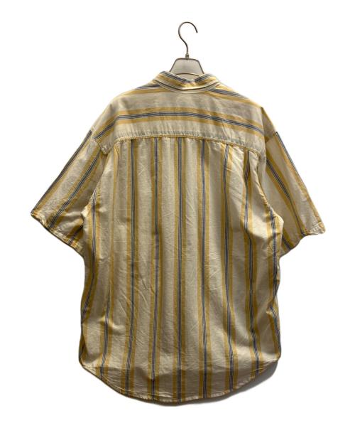 OLD GAP（オールドギャップ）OLD GAP (オールドギャップ) 半袖シャツ イエロー×ベージュ サイズ:XLの古着・服飾アイテム