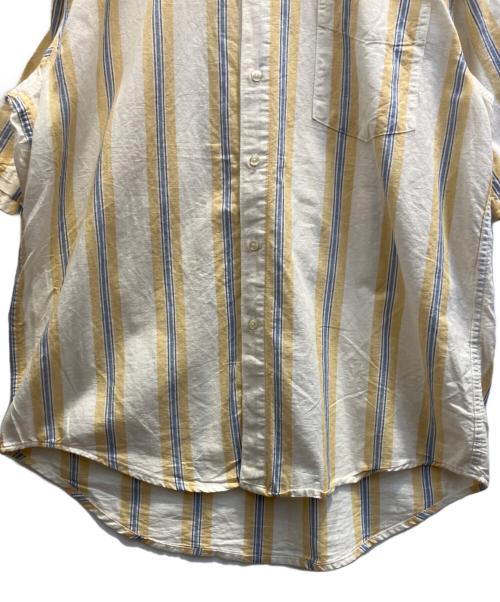 OLD GAP（オールドギャップ）OLD GAP (オールドギャップ) 半袖シャツ イエロー×ベージュ サイズ:XLの古着・服飾アイテム