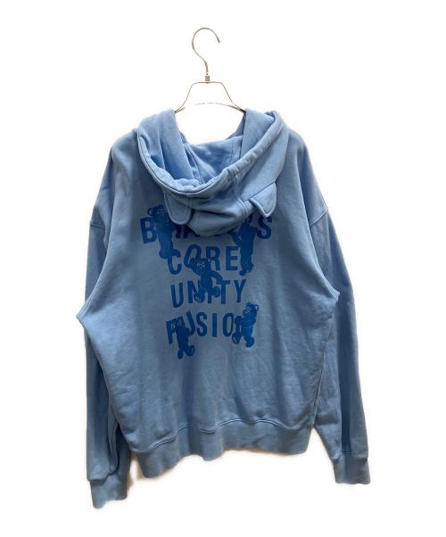 OY（オーワイ）OY (オーワイ) ジップパーカー スカイブルー サイズ:Ｌの古着・服飾アイテム