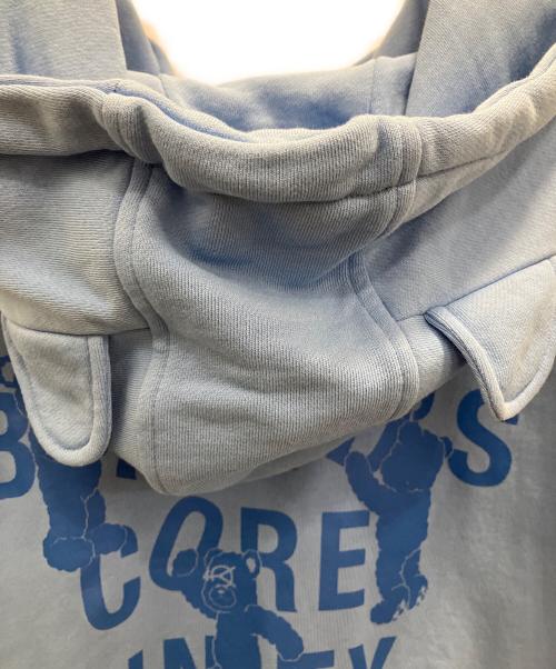 OY（オーワイ）OY (オーワイ) ジップパーカー スカイブルー サイズ:Ｌの古着・服飾アイテム