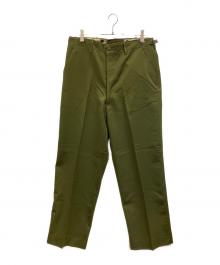 US ARMY（ユーエスアーミー）の古着「ウールフィールドパンツ」｜グリーン