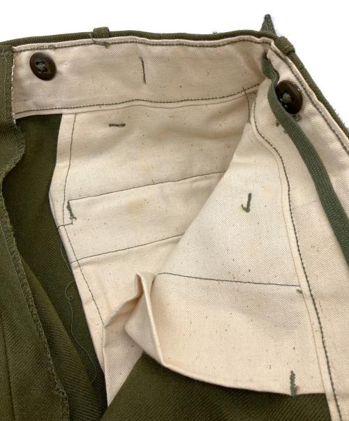 US ARMY（ユーエスアーミー）US ARMY (ユーエスアーミー) ウールフィールドパンツ グリーン サイズ:約34ｲﾝﾁの古着・服飾アイテム
