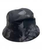 LAD MUSICIAN&PAINT ROSE + CATラッドミュージシャン）の古着「BUCKET HAT」｜ブラック