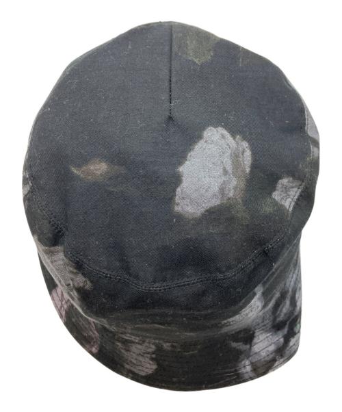 LAD MUSICIAN&PAINT ROSE + CAT（ラッドミュージシャン）LAD MUSICIAN&PAINT ROSE + CAT (ラッドミュージシャン) BUCKET HAT ブラックの古着・服飾アイテム