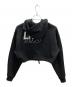 WIND AND SEA (ウィンダンシー) Lyft (リフト) Wide Cropped Hoodie ブラック サイズ:M：6000円