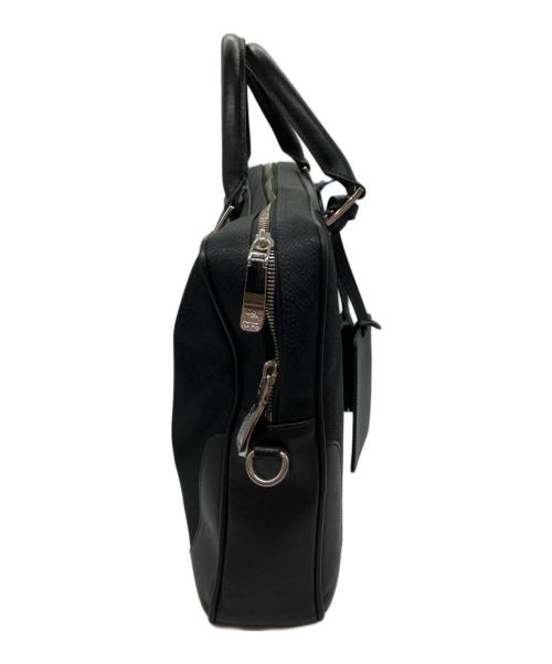 PELLE MORBIDA（ペッレモルビダ）PELLE MORBIDA (ペッレモルビダ) ブリーフケース ブラックの古着・服飾アイテム