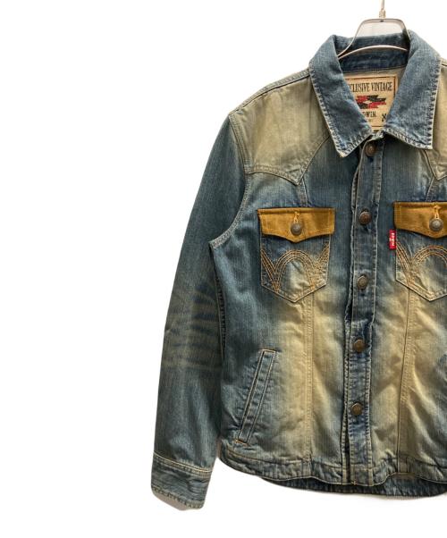 EDWIN（エドウィン）EDWIN (エドウィン) ウエスタンデニムジャケット インディゴ サイズ:Ｌの古着・服飾アイテム
