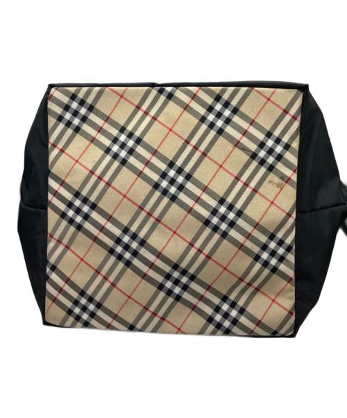 Burberry's（バーバリー）Burberry's (バーバリー) BLUE LABEL　トートバッグ ブラックの古着・服飾アイテム