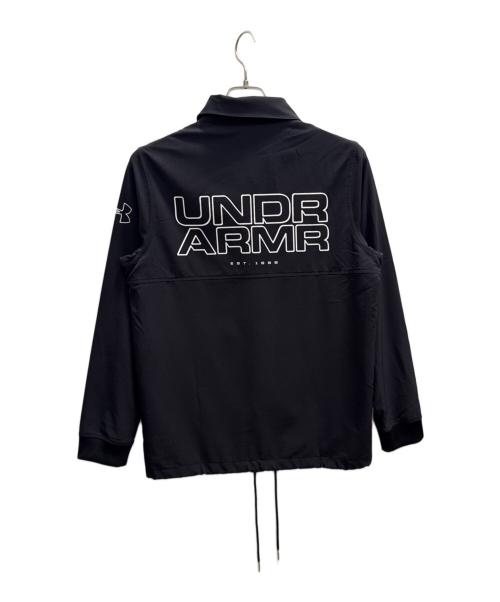 UNDER ARMOUR（アンダーアーマー）UNDER ARMOUR (アンダーアーマー) ロゴジャケット ブラック サイズ:SM 未使用品の古着・服飾アイテム