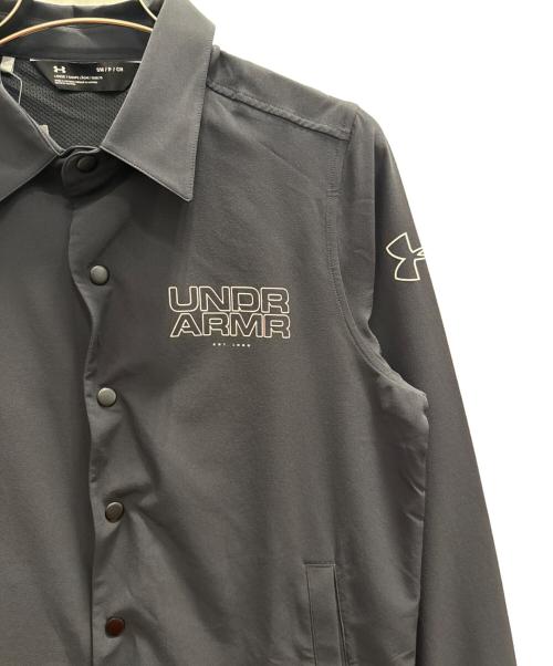 UNDER ARMOUR（アンダーアーマー）UNDER ARMOUR (アンダーアーマー) ロゴジャケット ブラック サイズ:SM 未使用品の古着・服飾アイテム