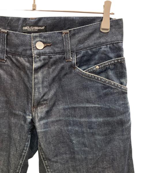 DOLCE & GABBANA（ドルチェ＆ガッバーナ）DOLCE & GABBANA (ドルチェ＆ガッバーナ) デニムパンツ インディゴ サイズ:44の古着・服飾アイテム