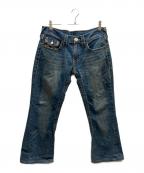 TRUE RELIGIONトゥルー レリジョン）の古着「デニムパンツ」｜ブルー