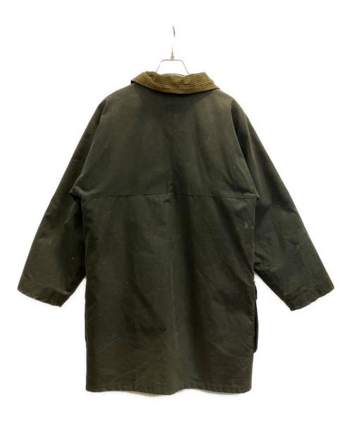 country leisure wear（カントリーレジャーウェア）country leisure wear (カントリーレジャーウェア) オイルジャケット グリーン サイズ:Ｓの古着・服飾アイテム